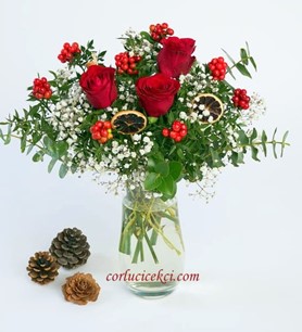 çorlu kokina,çorlu kokina aranjman,çorlu yeni yıl hediyesi